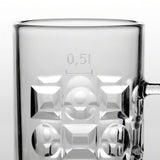 Bierkrug, Mehrweg, Kunststoff, 650 ml, unzerbrechlich, bruchsicher, bruchfest, Trinkglas