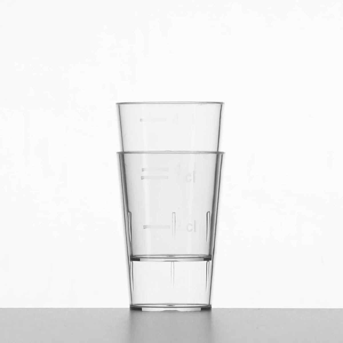 Roltex Whisky- & Saftgläser – 4 Stück, 227 Ml, Unzerbrechlich Aus Polycarbonat, Spülmaschinenfest (Höhe 8,6 Cm)