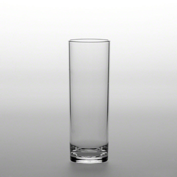 Longdrinkglas, Mehrweg, Kunststoff, 220 ml, unzerbrechlich, bruchsicher, bruchfest, Trinkglas